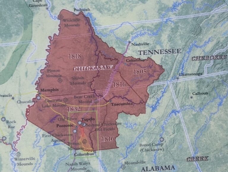 Chickasaw Nation historical land claims